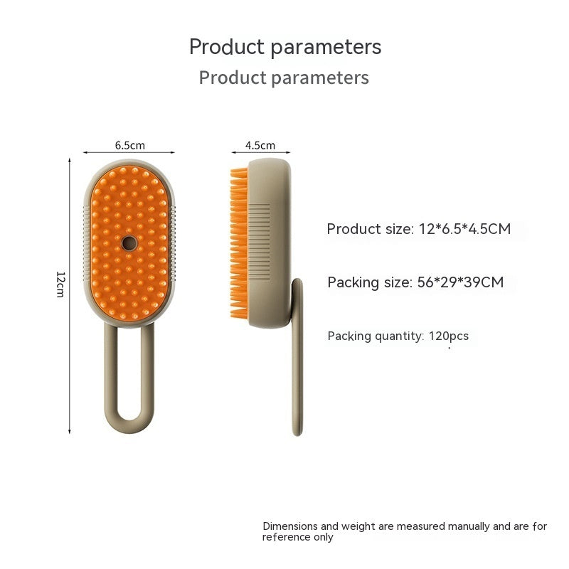 Steamy Pet Brush